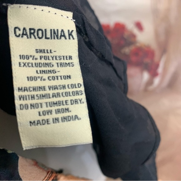 NEW Carolina K Off Shoulder Floral Tank Blouse - Picture 8 of 9